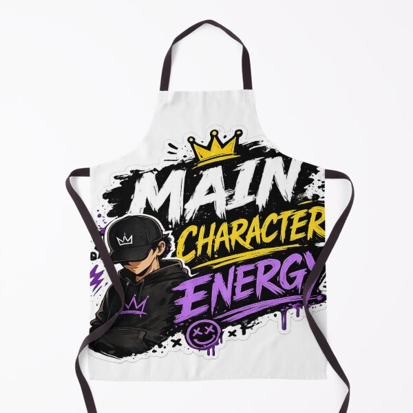 Item preview, Main Character Energy – Street Vibes Sticker designed and sold by Genzfirevibes.