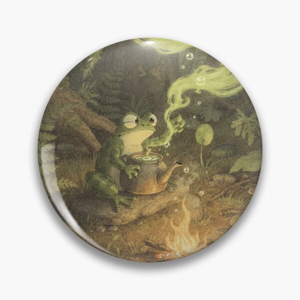 Item preview, Frog Brewing Very Questionable Swamp Tea designed and sold by PictorialWhimsy.
