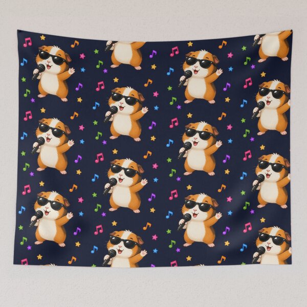 Item preview, Cute Guinea Pig Singing Karaoke Microphone Music designed and sold by Seculinator.