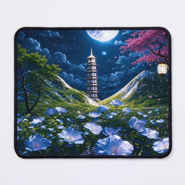 Item preview, Series Glow of the Pagoda Part 7 “Under It”(Anime Ver.) designed and sold by MaxDreamsArt.