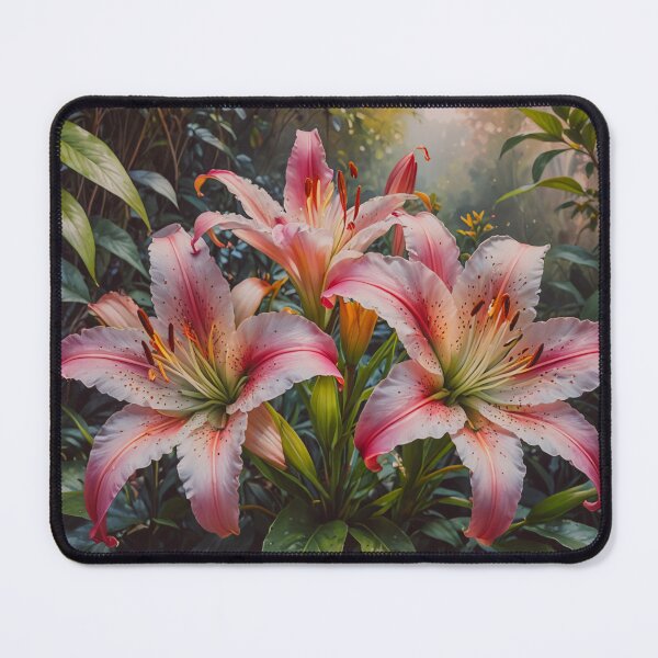 Item preview, Pink Stargazer Lily Art designed and sold by BeautifulVirtues.