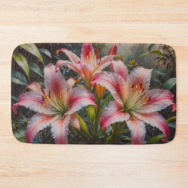 Item preview, Pink Stargazer Lily Art designed and sold by BeautifulVirtues.
