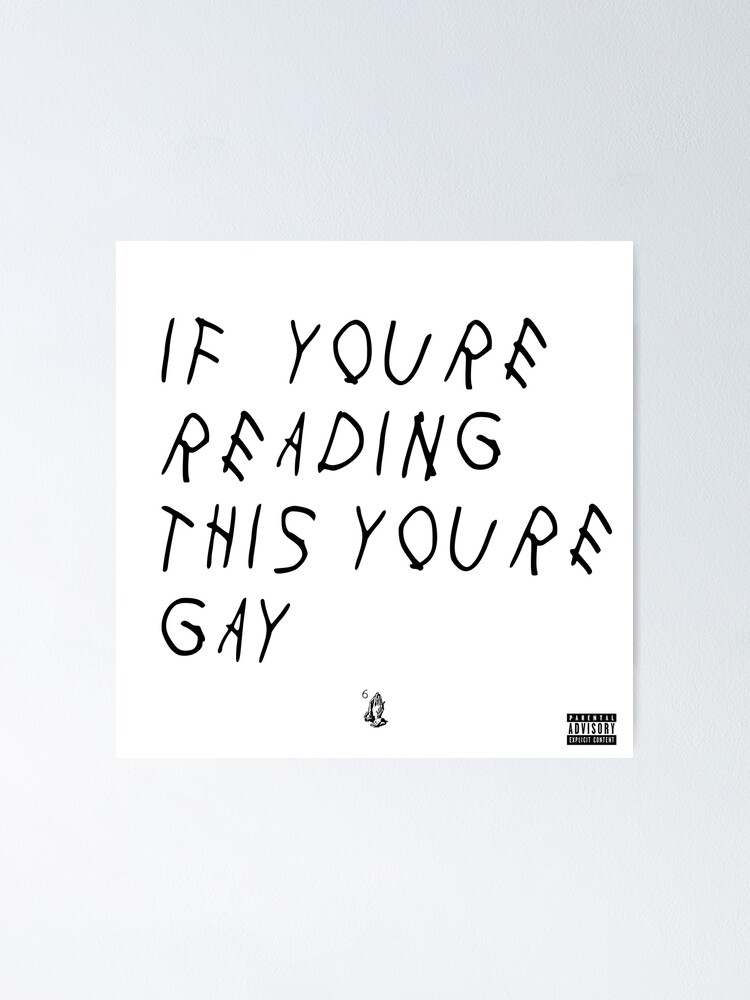 quot if youre reading this yourequot Poster for Sale by coldpillow Redbubble quot if youre reading this yourequot Poster for Sale by coldpillow Redbubble