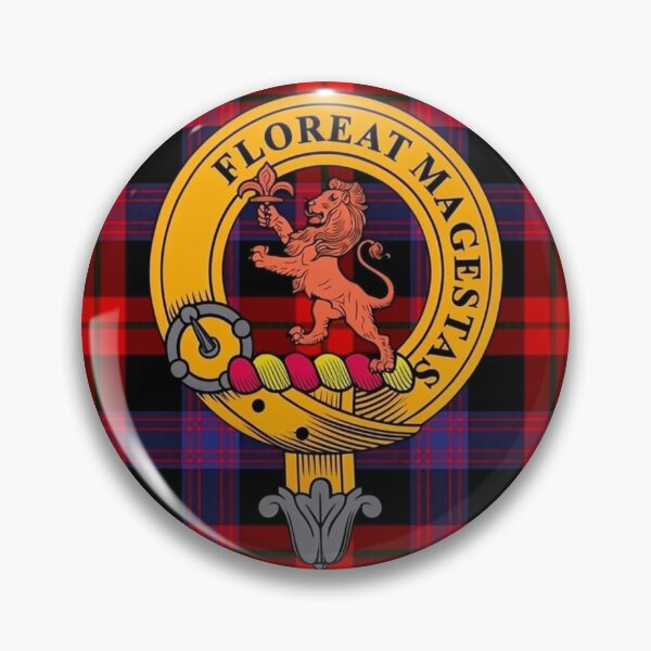 Item preview, Brown Crest and Modern Tartan designed and sold by Kirrindy Designs.