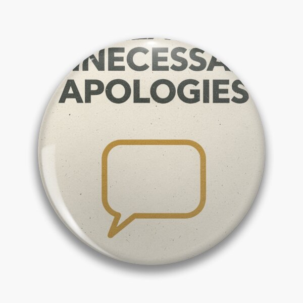 Item preview, Bureau of Unnecessary Apologies Retro Poster designed and sold by PictorialWhimsy.