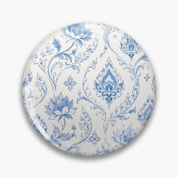 Item preview, Elegant Thai Lotus Floral Pattern designed and sold by 0606PM.