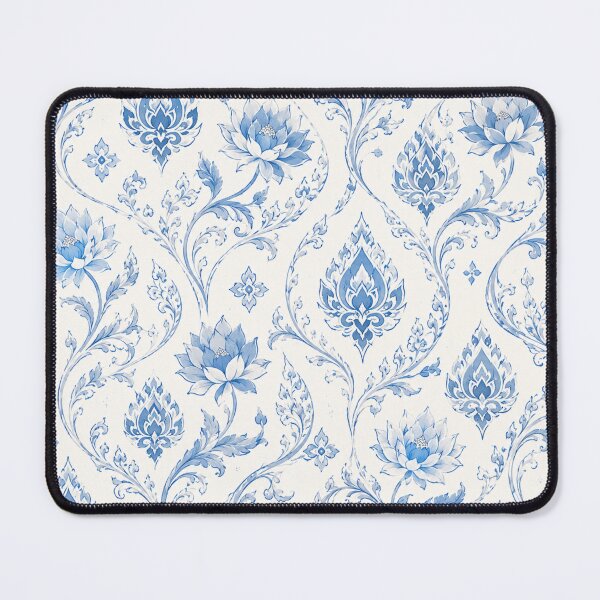 Item preview, Elegant Thai Lotus Floral Pattern designed and sold by 0606PM.