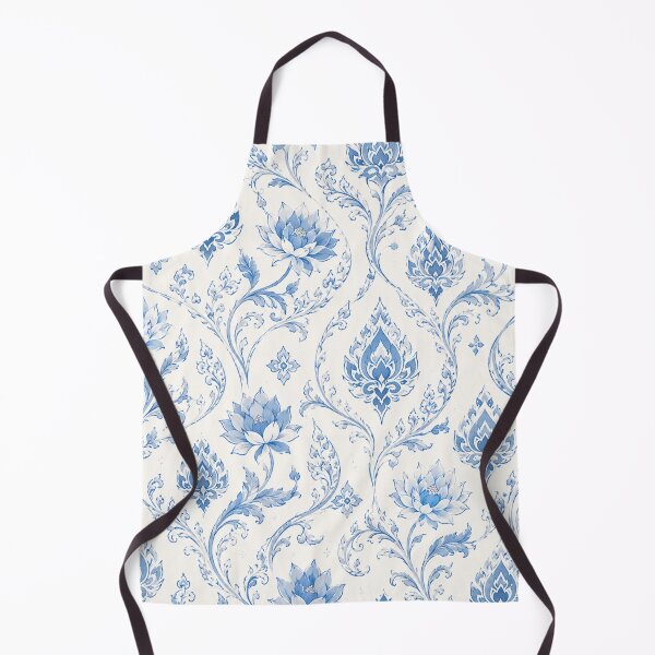 Item preview, Elegant Thai Lotus Floral Pattern designed and sold by 0606PM.