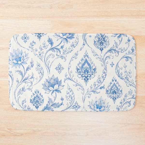 Item preview, Elegant Thai Lotus Floral Pattern designed and sold by 0606PM.