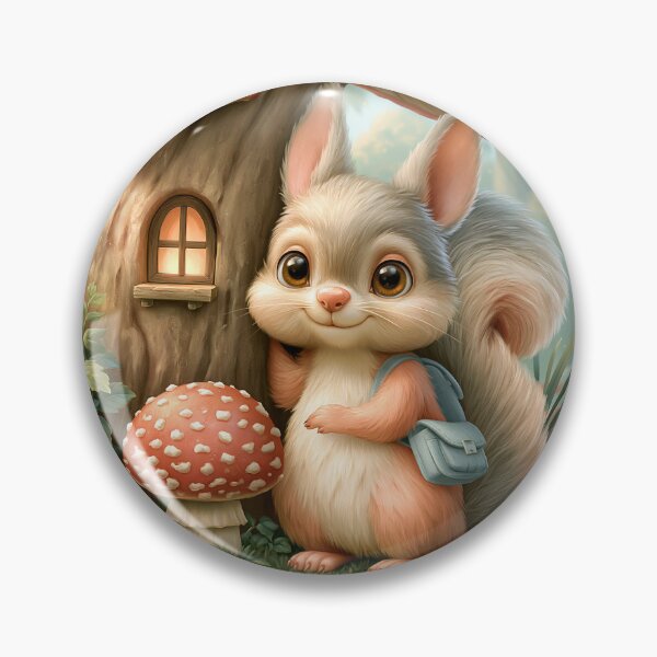 Item preview, The Little Squirrel Guide of the Enchanted Grove designed and sold by MyMagicalPlace.