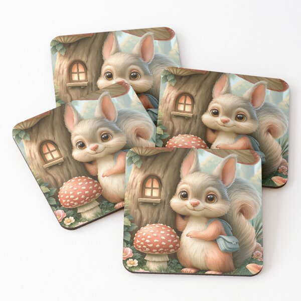 Item preview, The Little Squirrel Guide of the Enchanted Grove designed and sold by MyMagicalPlace.