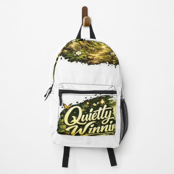 Item preview, Quietly Winning – Silent Success Sticker designed and sold by Genzfirevibes.
