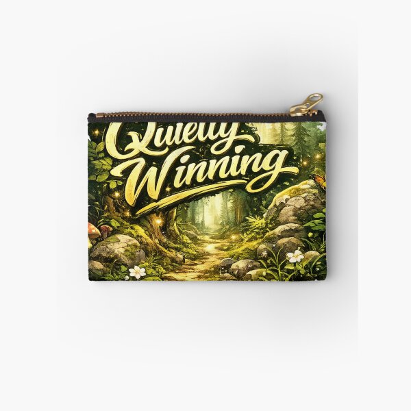 Item preview, Quietly Winning – Silent Success Sticker designed and sold by Genzfirevibes.