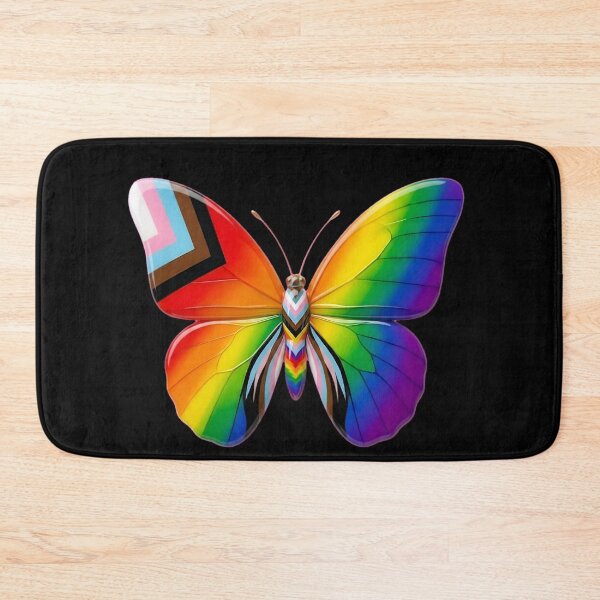 Item preview, Pride Rainbow Butterfly LGBTQ+ designed and sold by RakyLaky.