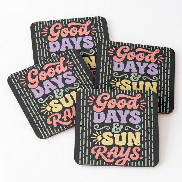 Item preview, Good Days and Sun Rays Funny Retro Summer Groovy Pastels designed and sold by raedattia.
