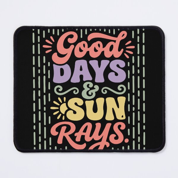 Item preview, Good Days and Sun Rays Funny Retro Summer Groovy Pastels designed and sold by raedattia.