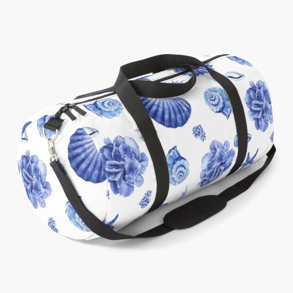 Item preview, Ocean Blue Shell Nautical Watercolor Illustration designed and sold by moodaera.