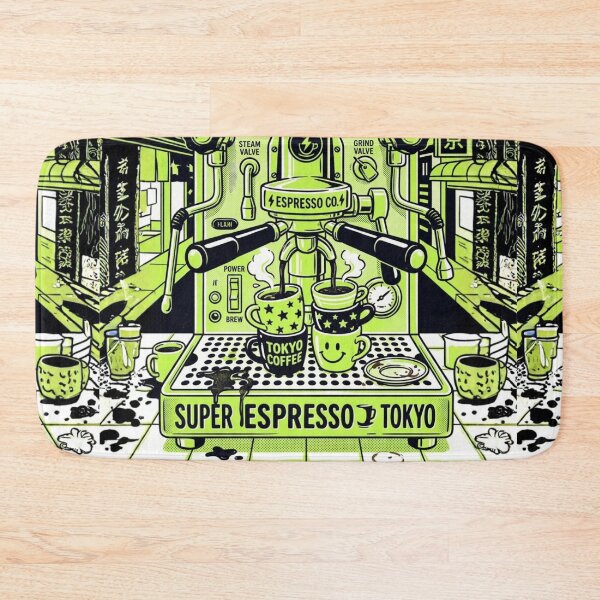 Item preview, Caffeine Sorcery & the Breakfast‑Powered Tokyo Turbo Grinder designed and sold by Print Fiction.