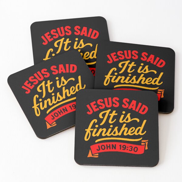 Item preview, John 19:30 Jesus Said It Is Finished designed and sold by plushism.