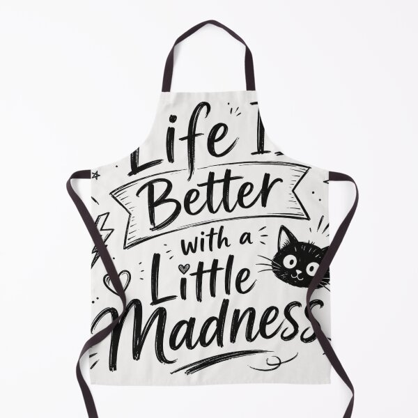 Item preview, "Life Is Better with a Little Madness" designed and sold by Baza-nowosci.
