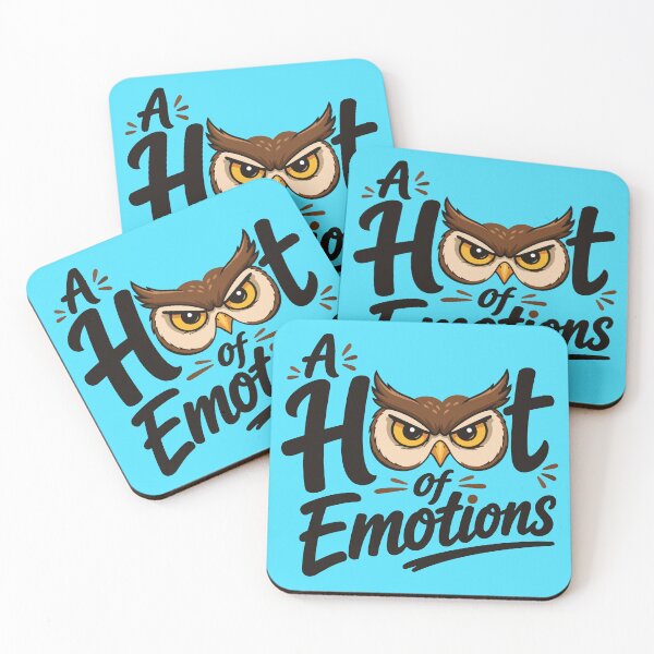 Item preview, A hoot of emotions designed and sold by Creative Owlet.