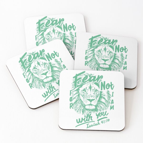 Item preview, Fear Not For I Am With You — Isaiah 41:10 Christian Lion Sketch designed and sold by Colorful-Garden.