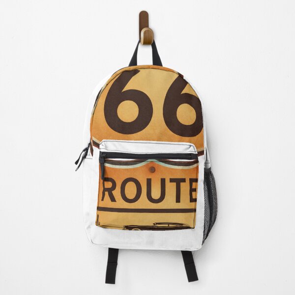 Item preview, Vintage Route 66 Road Sign Classic Car designed and sold by Gallery-yuuna .