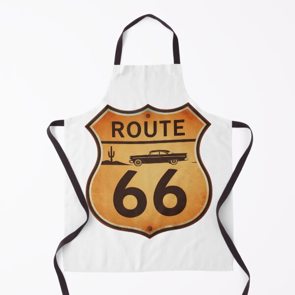 Item preview, Vintage Route 66 Road Sign Classic Car designed and sold by Gallery-yuuna .