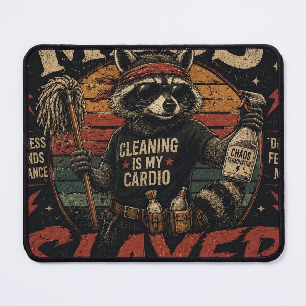 Item preview, Mess Slayer Funny Cleaning Crew Retro Cleaning designed and sold by Baza-nowosci.