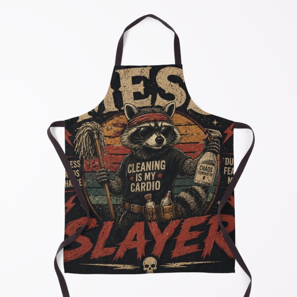 Item preview, Mess Slayer Funny Cleaning Crew Retro Cleaning designed and sold by Baza-nowosci.