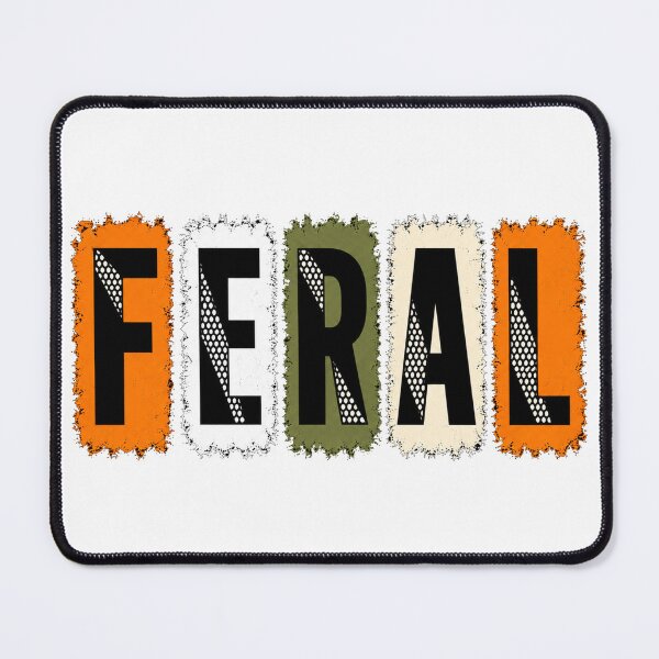 Item preview, Feral Energy Bold Streetwear Typography designed and sold by the-dovlat.