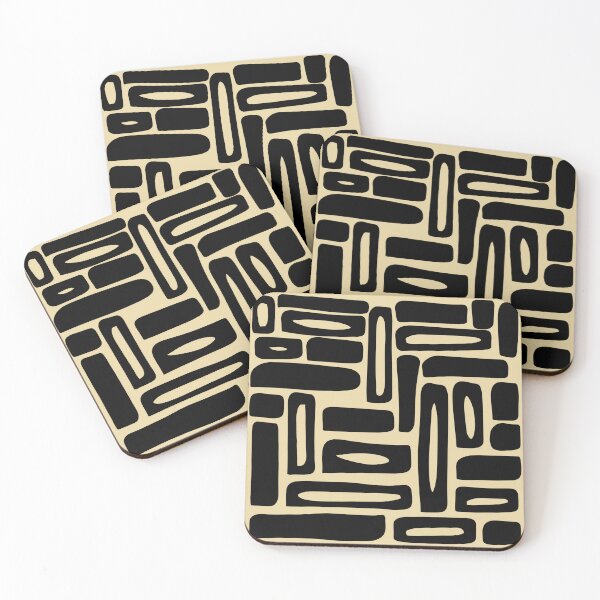 Item preview, Abstract composition in black prune and beige 09 designed and sold by StefanStudioArt.
