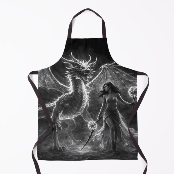Item preview, Enchanted Dragon and Sorceress designed and sold by cuprum.