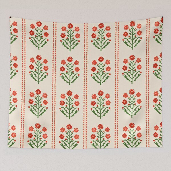 Item preview, Folk Garden Bloom Seamless Pattern designed and sold by Ioanna-Studio.