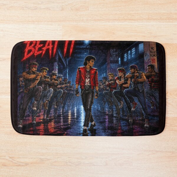 Item preview, Beat It - Michael Jackson Cartoon  Tribute designed and sold by LuluLeb.