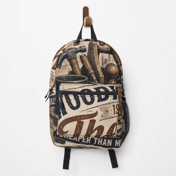 Item preview, Woodworking Is My Therapy Funny Carpenter Vintage designed and sold by New Releases Hub.