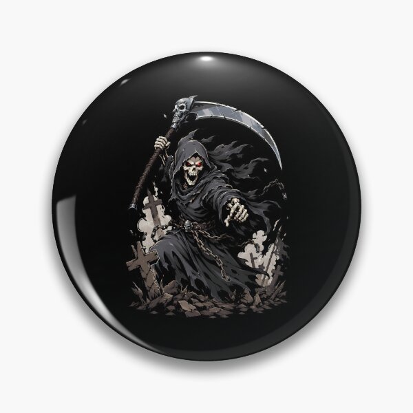 Item preview, Battle Worn Death Reaper In Rage Pose designed and sold by Tong4130.