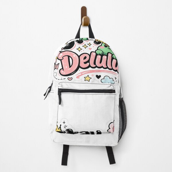Item preview, Stay Delulu – Cute Dreamy Dino Sticker designed and sold by Genzfirevibes.