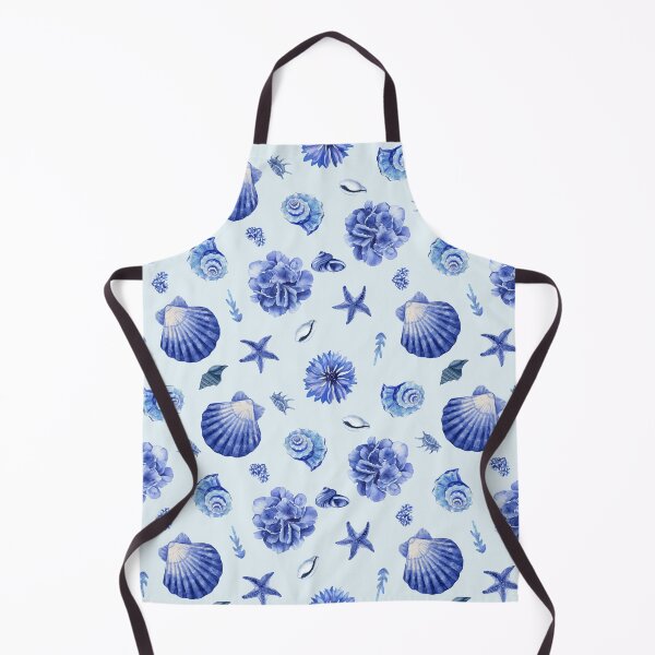 Item preview, Serene Maritime Oasis Elegant Shell Graphic designed and sold by moodaera.