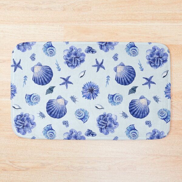 Item preview, Serene Maritime Oasis Elegant Shell Graphic designed and sold by moodaera.