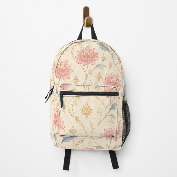 Item preview, Elegant Vintage Thai Lotus Floral Art designed and sold by 0606PM.