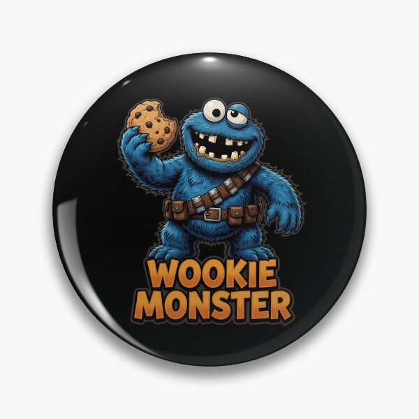 Item preview, Wookie Monster Cookie Mashup Graphic designed and sold by TshirtsOnline-.