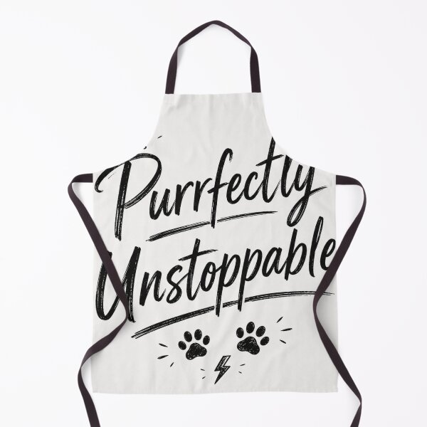 Item preview, "Purrfectly Unstoppable" designed and sold by Baza-nowosci.