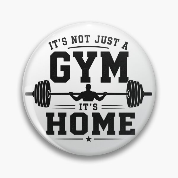 Item preview, Gym Is Home Weightlifting Motivation designed and sold by the-dovlat.