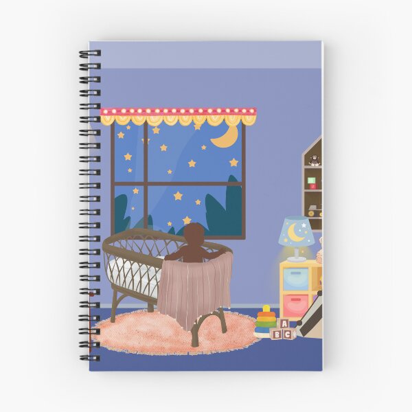 Item preview, Baby nursery with window to stars designed and sold by thefrenchyviet.
