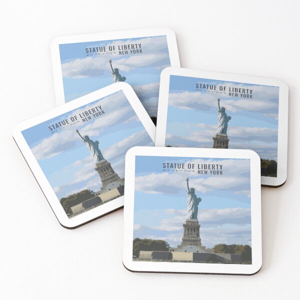 Item preview, Vintage Statue of Liberty Art designed and sold by Mundivagant Designs.