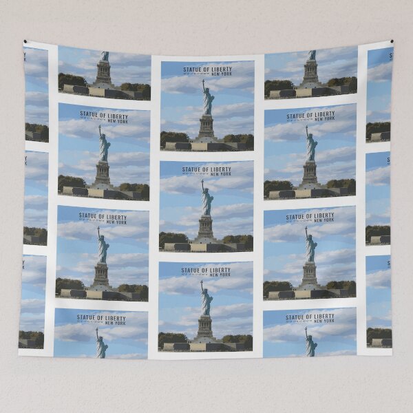 Item preview, Vintage Statue of Liberty Art designed and sold by Mundivagant Designs.