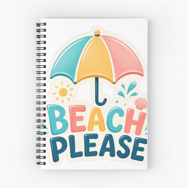 Item preview, Beach Please – Minimalist summer design with coastal typography designed and sold by FusiTink.