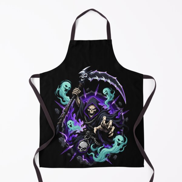 Item preview, Furious Soul Collector Reaper Emerging From Cracked Portal designed and sold by Tong4130.