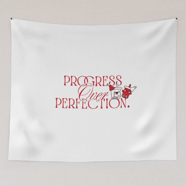 Item preview, Self Improvement Progress Over Perfection designed and sold by aestheticsoft01.